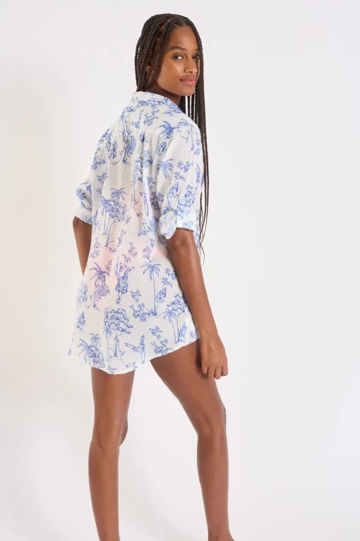 CHEMISE Bleu GARY BRANSON