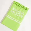 FOUTA Vert STELIS BUBBLING
