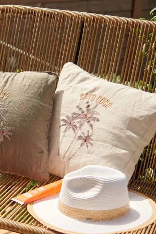 Housse de coussin Ecru ORAMA HAWSTON