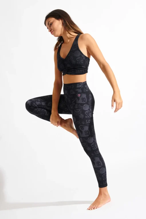 Legging Noir AETO WELLZEN
