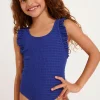 MAILLOT 1 PIECE Bleu M TUNES GROOVE