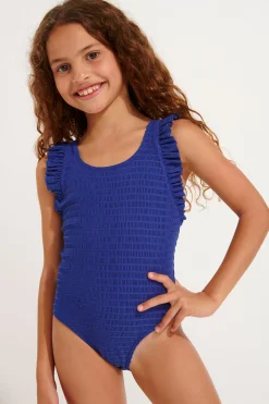 MAILLOT 1 PIECE Bleu M TUNES GROOVE