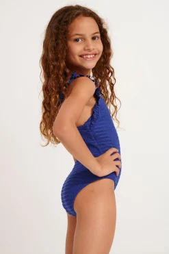 MAILLOT 1 PIECE Bleu M TUNES GROOVE