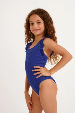 MAILLOT 1 PIECE Bleu M TUNES GROOVE