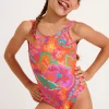 MAILLOT 1 PIECE Orange M BALOO UMBALA