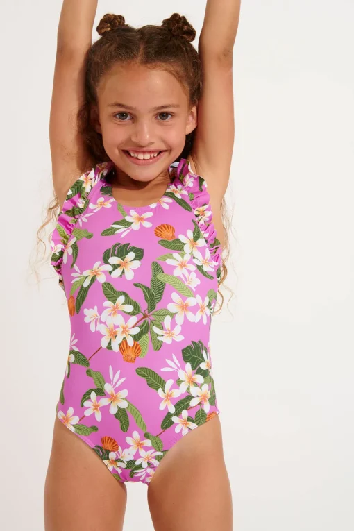 MAILLOT 1 PIECE Violet M TUNES KELEPOA