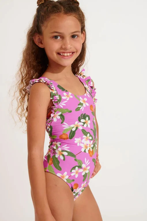 MAILLOT 1 PIECE Violet M TUNES KELEPOA