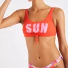 Maillot de bain 2 pièces orange Nouo & Naida Beachclub