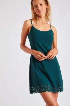 Robe de plage Vert ALZETTE HUAWEI
