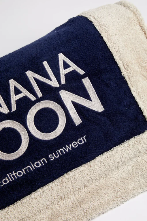 SERVIETTE PLAGE Marine LANZA TOWELY