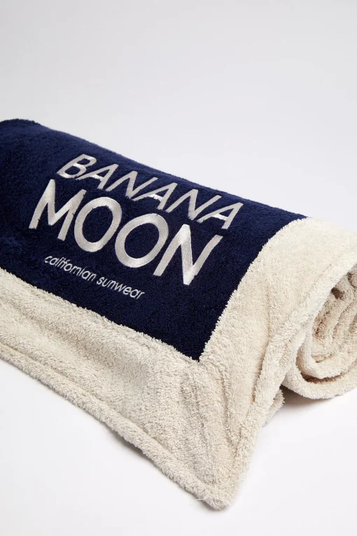SERVIETTE PLAGE Marine LANZA TOWELY