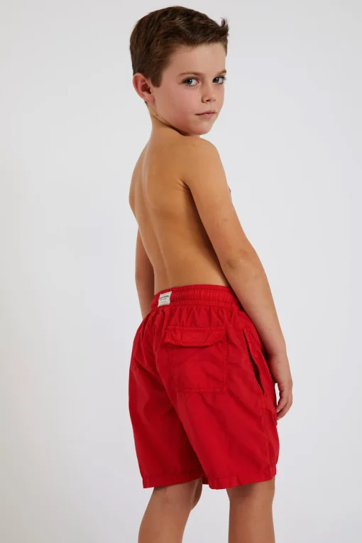 Short de bain Rouge M AIR BASTOU