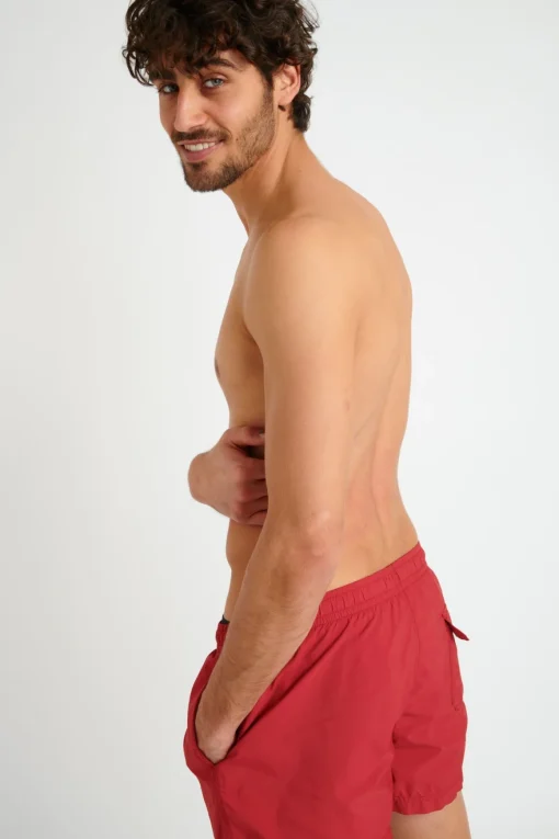 Short de bain Rouge MANLY BASTOU