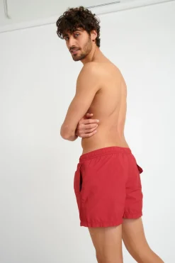 Short de bain Rouge MANLY BASTOU
